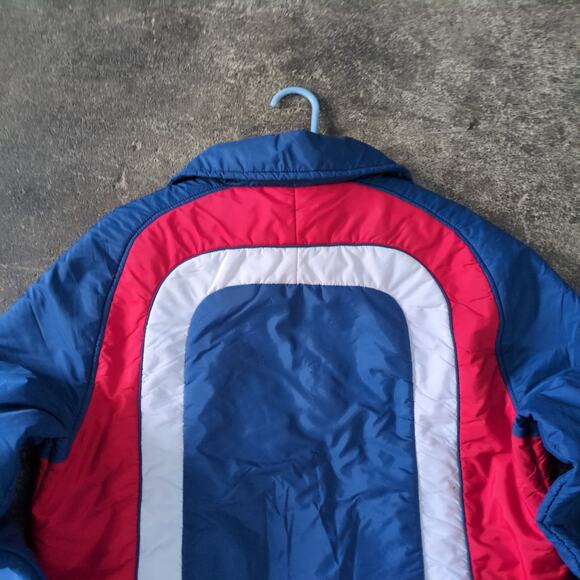 Vintage Sears Jacket Womens L Blue Full Zip Lined Ski Snow Winter Field - Picture 4 of 9